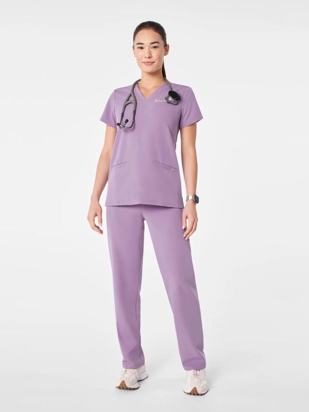 FIGS Women's Lavender kade cargo
